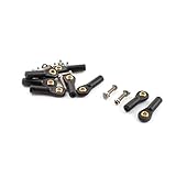 uxcell ボールバックルセット　3X27X2.5mm　RCカー　プラスチック製　ネジワット　8本