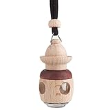 車用 香水瓶 吊り下げ式 エアーフレッシュナー ミラーオーナメント カースタイリング エンプティ ガラスボトル エッセンシャルオイル ディフューザー ギフト用