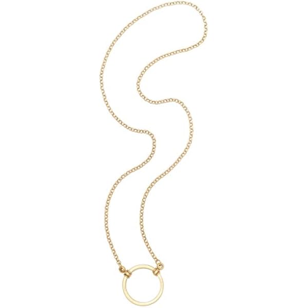Amazon | La LOOP デザイナー眼鏡ネックレス - アンティーク酸化