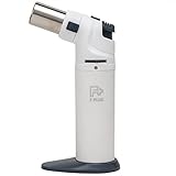 エフプラス(F PLUS) ガスバーナー マルチなバーナーライター キャンプ アウトドア 料理向け ホワイト