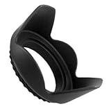 PLR Optics 58 mmレンズフードfor the Canon VIXIA HF g20、g30、xa20、xa25デジタルビデオカメラ