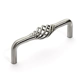 Dynasty Hardware P-81420-SN-25PK 3-3/4-Inch CTC Birdcage Cabinet Hardware Pull, Satin Nickel, 25-Pac