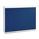 プラス　DKシリーズ　ハイカウンター　オープンタイプ　DK-12HE　ブルー/ホワイト