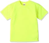 [ユナイテッドアスレ] 4.1オンス ドライ アスレチック Tシャツ 590002 [キッズ] 111 蛍光イエロー 140