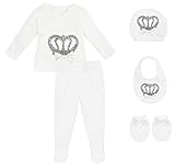 Lilax SLEEPWEAR ベビー・ボーイズ カラー: ホワイト