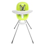 【並行輸入品】Phil&Teds フィル&テッズ POPPY ポピー サイズを変えられるハイチェアー lime ライム+NONOKUROオリジナルハンドタオルセット