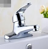 Basin basin faucet/All copper hot and cold/Single lever washbasin faucet holes/Wash basin faucets-B盆