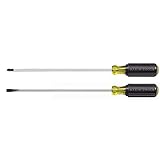 Klein Tools 85072 10-Inch Long Blade Screwdriver Set, 2-Piece [並行輸入品]