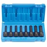 Grey Pneumatic GRE1300T .50in. Drive Internal Star Impact Socket Set - 8 Pieces