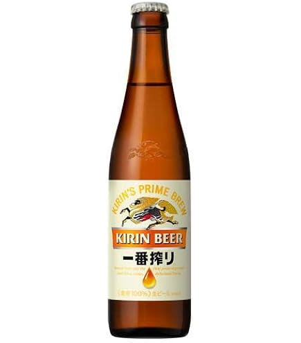 Amazon.co.jp: キリン 一番搾り 小瓶 334ml×12本 キリンビール