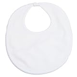 Kissy Kissy - Basic Bib - White Blue-One Size by Kissy Kissy
