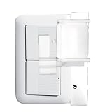『SwitchMount』指ロボット用取付台,取付枠, コスモシリーズワイド21用ベース＆マウント,ラウンド,スクエア対応,マウント,はめ込み式,ボット1つで2つのボタンを制御可能 (土台B+マウントB)