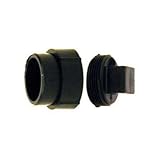 Genova Products 81620 ABS-DWV Fitting Clean-Outs with Threaded Plug, 2" [並行輸入品]