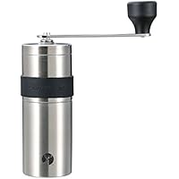 パール金属(PEARL METAL) キャプテンスタッグ 日本製 コーヒーミル セラミック刃 ハンディータイプ Sサイズ 18-8 ステンレス製 UW-3501