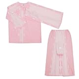 WEEOATAR介護用パジャマ マジックテープ介護 パジャマ 通年用 長袖 春夏秋冬 綿100% 全開フルオープン 寝たきり 要介護 術後 入院 点滴中サポート 女性L