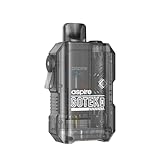 【正規品】電子タバコ Aspire Gotek X スターターキット ベイプ vape 5ml podカートリッジ 650mah バッテリー 0.8ohm 交換用コイル ニコチンなしタバコなし (【X】半透明の黒)