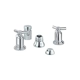 Grohe K24016-18026-000 Atrio Bidet Fitting Kit, Chrome [並行輸入品]