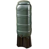 ハーコスター社製 スペースセイバー100リットル 「レイントラップ（雨どい集水器）」「専用スタンド」「オーバーフローキット」セット