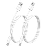 USB Type C ケーブル 1m 2本セット Suptopwxm 【3A対応急速充電/速度480Mbps】USB-A & USB C ケーブル タイプc 充電 スマートフォン・タブレット・ゲーム機などのUSB Cポートを搭載したデバイスに対応【ビデオ出力非対応】