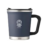 thermo mug(サーモマグ) I'M DORAEMON(アイム ドラえもん) フタ付きステンレスマグカップ/ダブルマグ 300ml ネイビー ドラえもん IDDM18NV