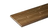 WOODPRO 国産杉（新材/幅はぎ材） 厚28ｍｍ×板幅(奥行)300ｍｍ×長さ430ｍｍ マロン色 棚板/テーブル天板 オーダー 厚み2.8cm 奥行30cm 長さ43cm 重さ約1.4kg 受注生産