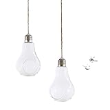 P Prettyia プランターポット　吊り　植物ポット　ガラス　花瓶　全2セット選べる　　　 - 2個