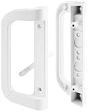 Slide-Co 142263 Sliding Door Handle Set, White by Slide-Co
