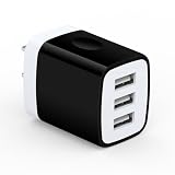 USB 充電器 3ポート スマホ充電器 15.5W/3.1A コンセント ACアダプター PSE認証 iPhone/iPad/Android対応 旅行便利（ゴールド）