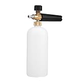 Qiiluケルヒャー　洗車ノズル噴霧器 圧力カーウォッシャー 1/4 \"調整可能 1L