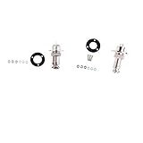 P Prettyia 2個セット 約20mm＆16mm 防水 12＆24V 航空コネクタ GX20-2P GX16-2P