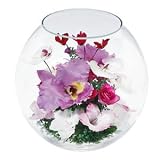 レンデフロール（Reine De Fleur） ハンドメイドドライフラワー カトレア・胡蝶蘭・バラ・グラジオラス C-V