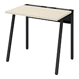 オフィスデスク コクヨ リーン 平机 ワークデスク ブラック×ホワイト 幅140×奥行70cm 【2梱包】 DLE-N1407-BKWH1 【お客様組立】