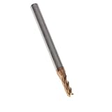 D DOLITY 55度　フライスカッター　エンドミル　クイック　切削工具　タングステン鋼　CNCツール　全7サイズ　 - 4F 3x4