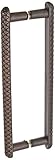 MNG Hardware 20113-BB 12-Inch C/C 14-Inch Overall Oversize Quilt Handle, Oil Rubbed Bronze, Back To 