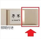 TOEX LIXIL　ウィルモダン　センターブロック上　照明付き　【リクシル】　【機能門柱　機能ポール】 　ナチュラルシルバーF