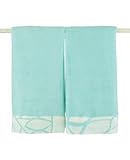 aden + anais 2 Pack Rayon From Bamboo Issie Security Blanket, Azure - Solid Aqua by aden + anais [並行
