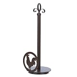 Rooster Silhouette Paper Towel Holder [並行輸入品]