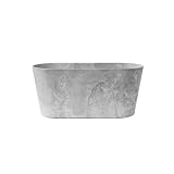アマブロ アートストーン コンテナ ラウンド [ グレー / Sサイズ ] AMABRO ART STONE CONTAINER ROUND