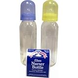 8 oz. Glass Nurser Bottle by Baby King