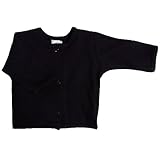 【未熟児】【低出生体重児】【早産児】【NICU】用 ジャケット： ブラック (1400-2700g)