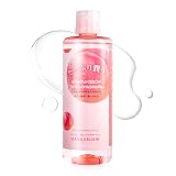 HANAJIRUSHI たっぷり潤うクレンジングローション 桃の香り 380ml 水クレンジング [ W洗顔不要／敏感肌／ポイントメイク ] ふき取りメイク落とし メイクアップリムーバー 朝洗顔のかわり オイルフリー