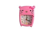 Hello Kitty Style Clock Hello Kitty Design Quartz Alarm Clock, HKC2 [並行輸入品]