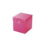 エレコム 組立式DVD/CDケース収納BOX/ピンク CCD-MB01PN 代引不可