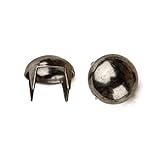 1003 Pearl Nailhead, Size 30, Solid Brass, Colonial Nickel Finish, 400 pieces per pack [並行輸入品]