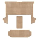 Hotfield トヨタ 互換品 新型 アルファード ヴェルファイア 40系 セカンドラグマット+2列目通路マット+サードラグマット 乗車定員:6人 プラグインハイブリッド Profoundベージュ