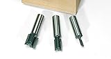 MLCS 8376 Plywood Straight Router Bit 3-Piece Boxed Set [並行輸入品]
