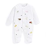 JoJo Maman Bébé SLEEPWEAR ベビー・ボーイズ ベビー・ガールズ カラー: ホワイト