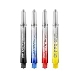 TARGET ターゲット PRO GRIP SHAFT プログリップシャフト クリアグラデーション 3set イエロー ミディアム 380281 ダーツ シャフト
