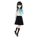 アゾンインターナショナル ピュアニーモキャラクターシリーズ No.146 明日ちゃんのセーラー服 明日小路 通常版 1/6スケール ソフビヘッド製 フィギュア コレクター・ スケールドール