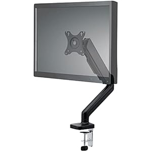 エレコム モニターアーム シングルアーム 17~32インチ対応 耐荷重:9kg ガス式 VESA規格対応 ブラック DPA-SS02BK